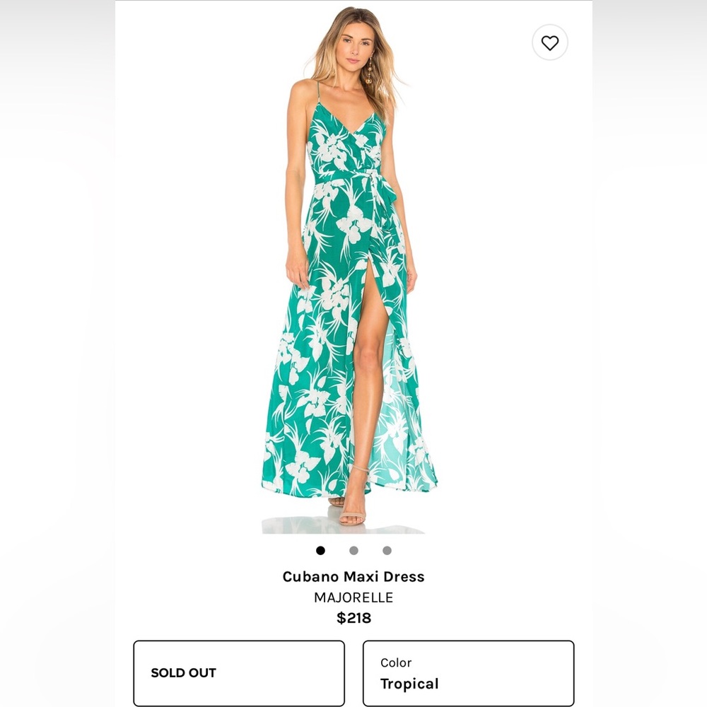 Sold out - Majorelle wrap dress! Great for weddings or summer days